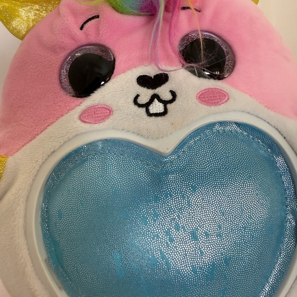 Rainbocorns Pink Hamicorn Plush 9” Unicorn Sparkle Heart by ZURU - Picture 5 of 5